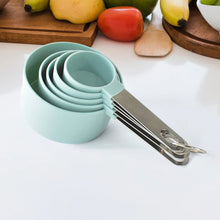 Stainless Steel and Plastics Measuring Cups (5 Pcs Set)