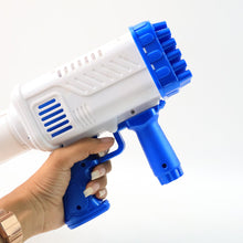 32 Holes Big Powerful Machine Bubble Gun Toys (1 Set)