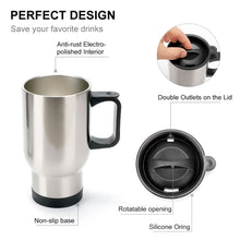 Stainless Steel Vacuum Glass Insulated Glass Coffee Cups, Tumbler (With Lid & Handle / 1 pc)