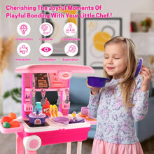 3-in-1 Kitchen Set for Kids with Suitcase – Role Play Cooking Toy for Girls & Boys (3+)