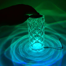 Crystal LED Touch Table Lamp with Remote Control