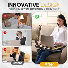 Portable Laptop Table with Mouse Pad (55×35 Cm / 1 Pc)