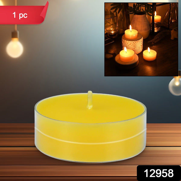 Tealight Diwali Candle – Smokeless, Long-Burning, Mix Color, Diwali (1 Pc / Mix Color)