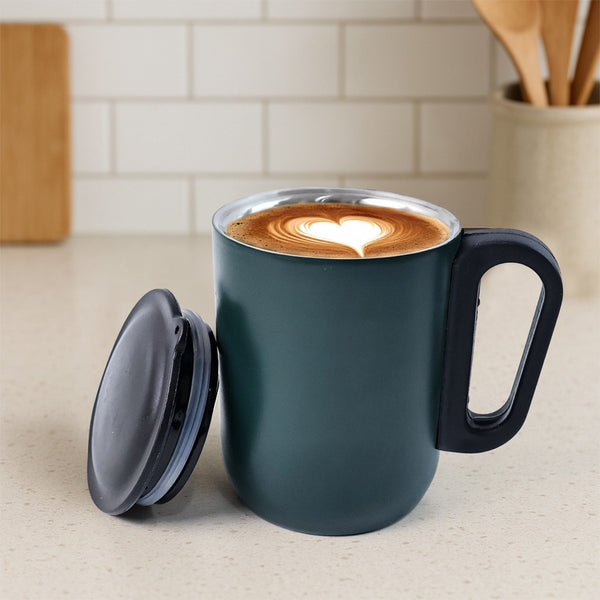 Metallic Stainless Steel Insulated Mug