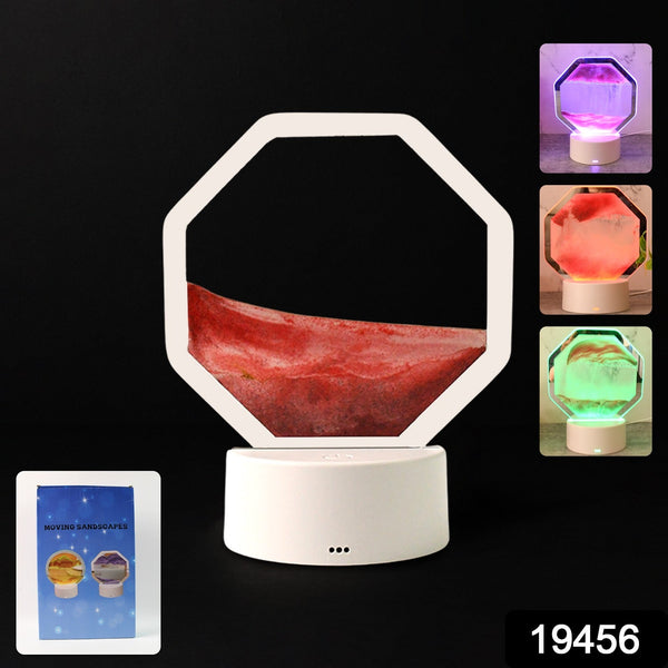 LED Moving Sand Art Table Lamp